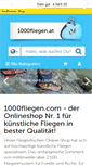 Mobile Screenshot of 1000fliegen.at